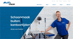 Desktop Screenshot of multiclean.nl