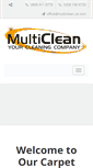 Mobile Screenshot of multiclean.uk.com