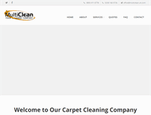 Tablet Screenshot of multiclean.uk.com